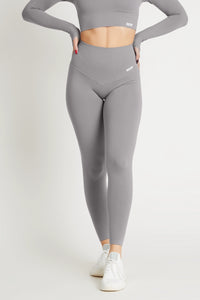 Legging Push up Gym Fashion Grigio Argent