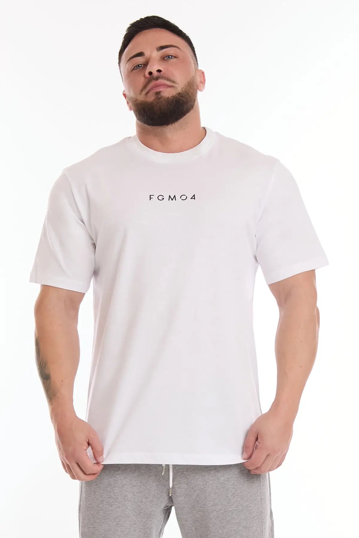 T-Shirt Statement Uomo Bianco