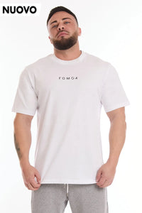 T-Shirt Statement Uomo Bianco