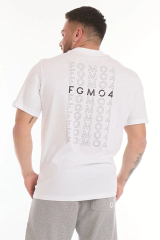 T-Shirt Statement Uomo Bianco - FGM04 - Linea Ikonic Uomo - fgm04