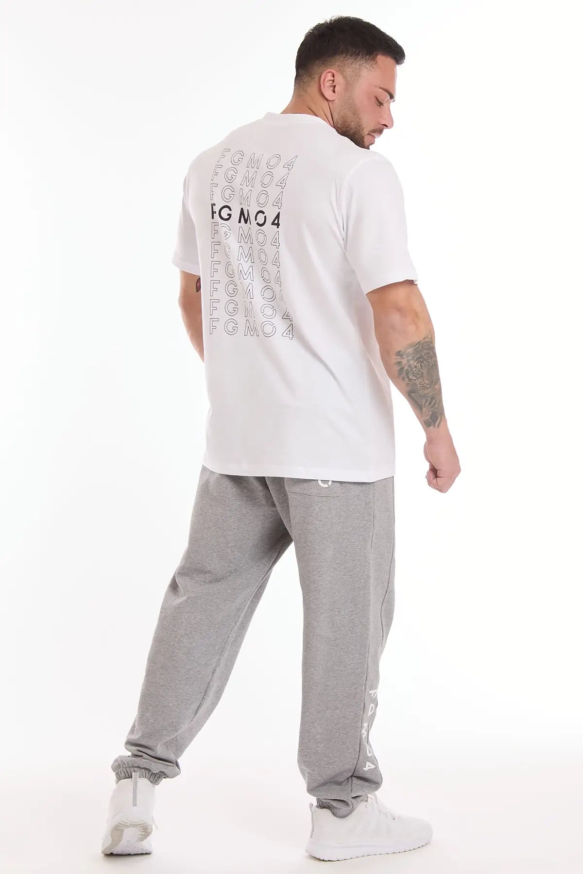 T-Shirt Statement Uomo Bianco