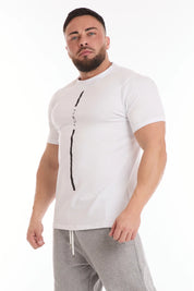 T-Shirt Statement Uomo Bianco