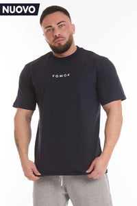 T-Shirt Statement Uomo Blu