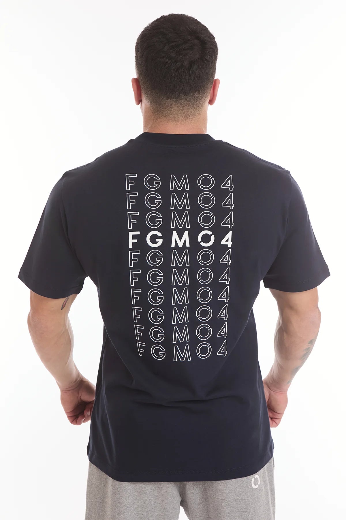 T-Shirt Statement Uomo Blu - FGM04 - Linea Ikonic Uomo - fgm04
