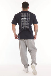 T-Shirt Statement Uomo Blu