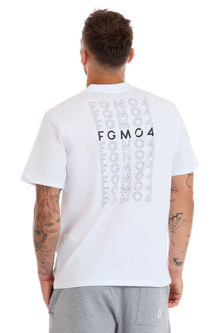 T-Shirt Statement Uomo Bianco - FGM04 - OFFERTE SPECIALI - fgm04
