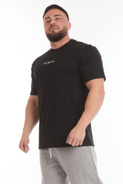 T-Shirt Statement Uomo Nero