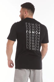 T-Shirt Statement Uomo Nero