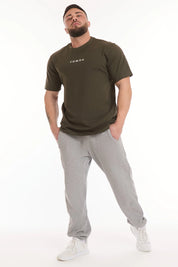 T-Shirt Statement Uomo Verde Militare