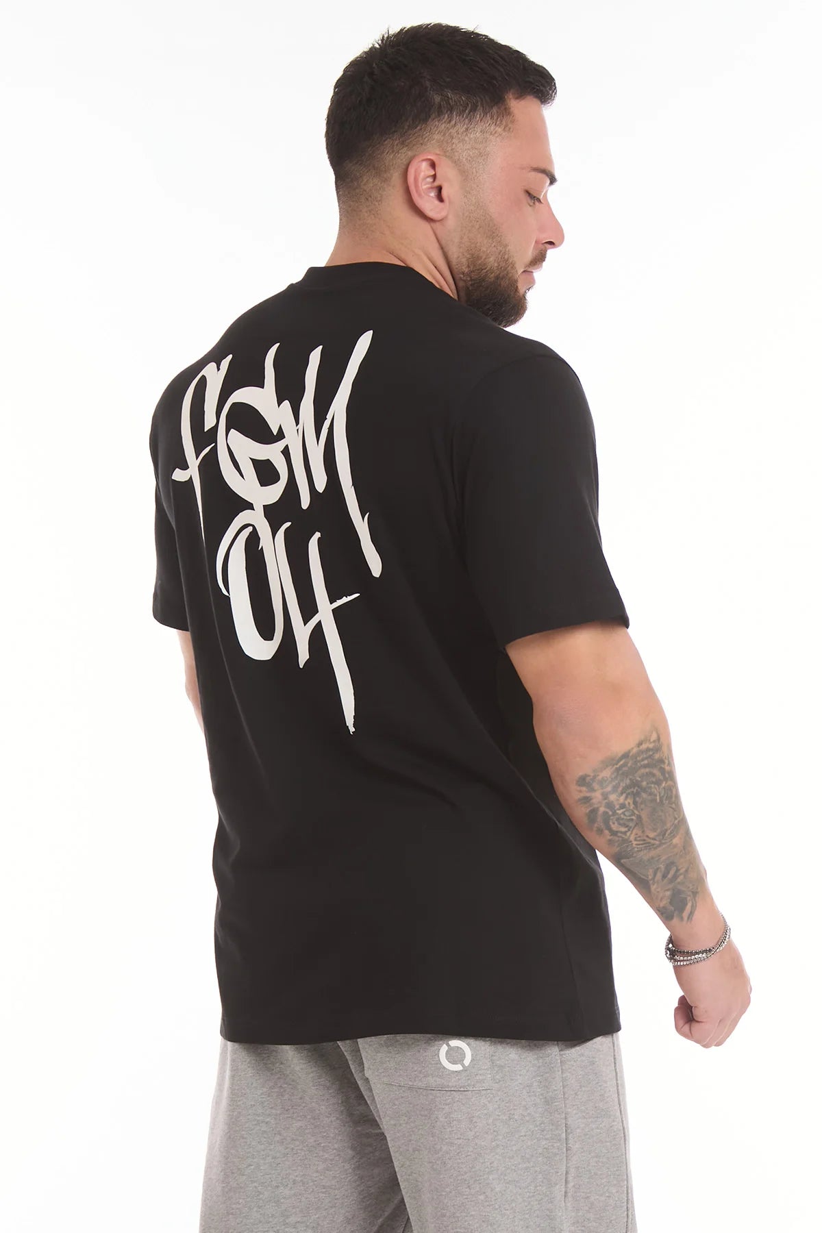 T-Shirt Street Fgm04 Tag Uomo Nero - FGM04 - Linea Ikonic Uomo - fgm04