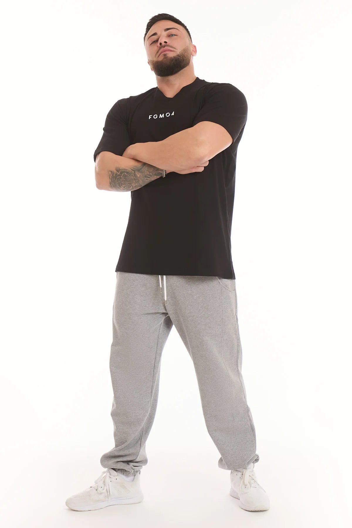 T-Shirt Street Fgm04 Tag Uomo Nero - FGM04 - Linea Ikonic Uomo - fgm04