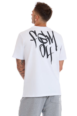 T-Shirt Street Fgm04 Tag Uomo Bianco - FGM04 - OFFERTE SPECIALI - fgm04