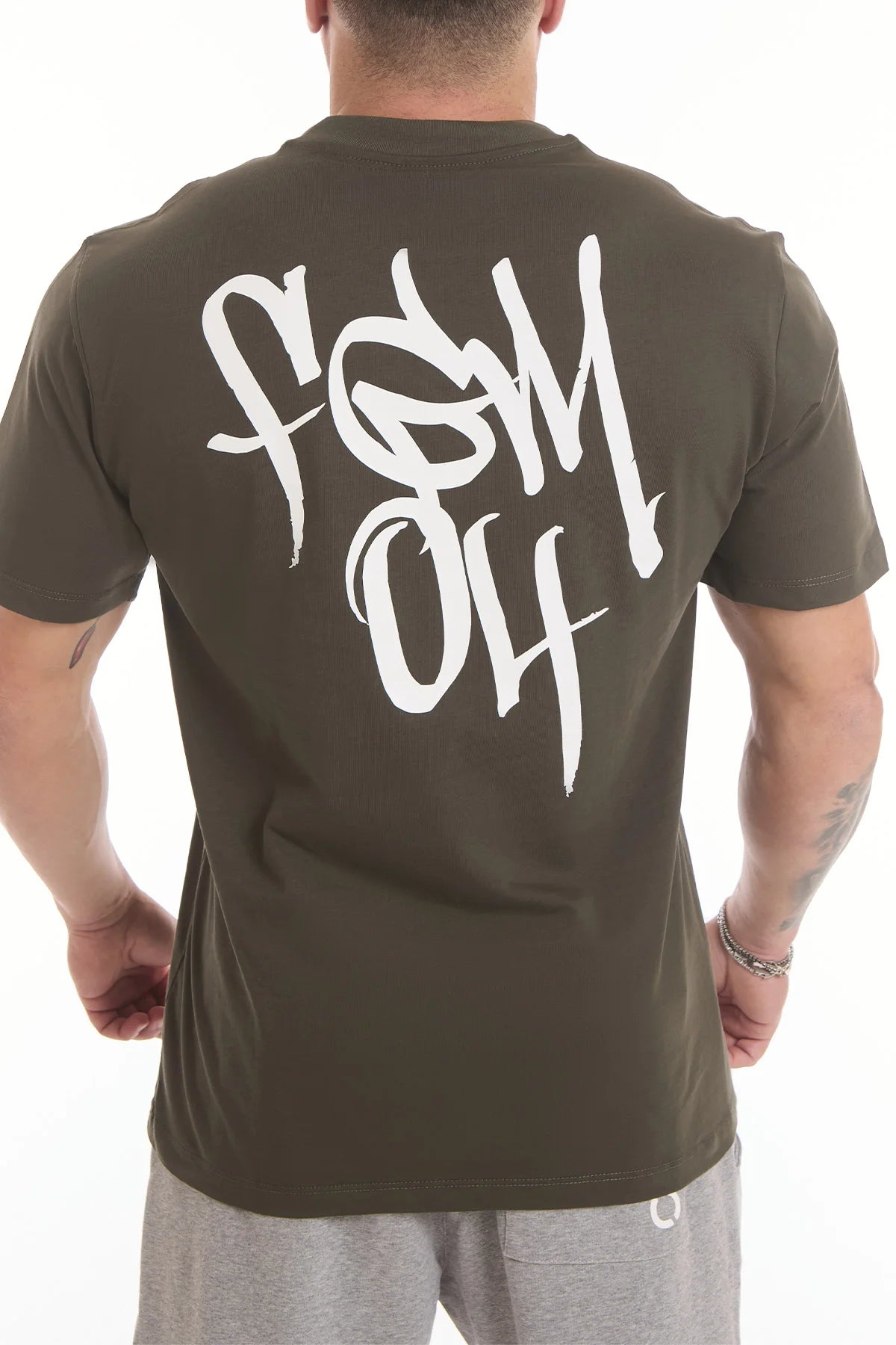 T-Shirt Street Fgm04 Tag Uomo Verde Militare - FGM04 - Linea Ikonic Uomo - fgm04
