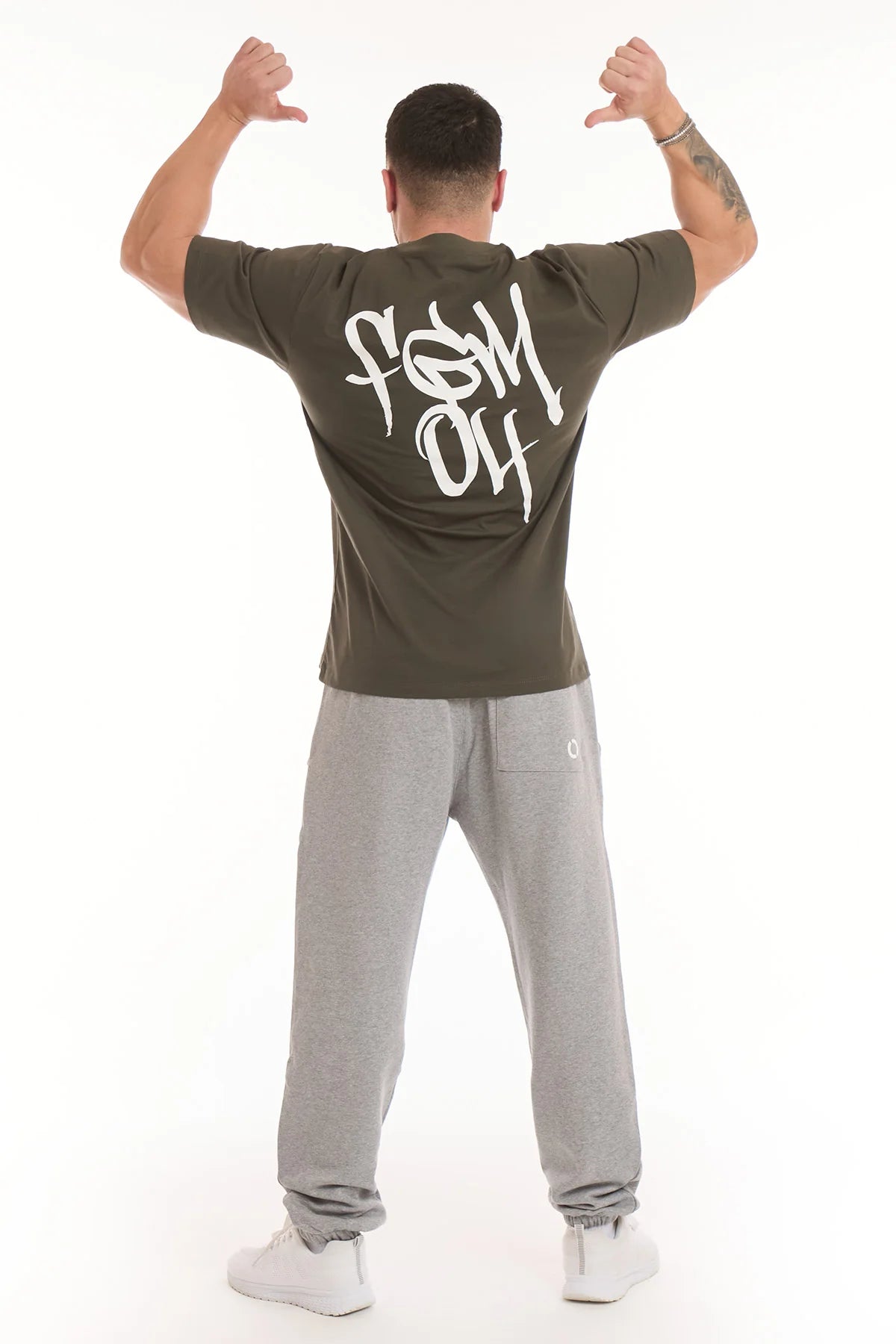 T-Shirt Street Fgm04 Tag Uomo Verde Militare - FGM04 - Linea Ikonic Uomo - fgm04