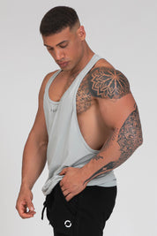 Canotta Stringer Grigio Mercury