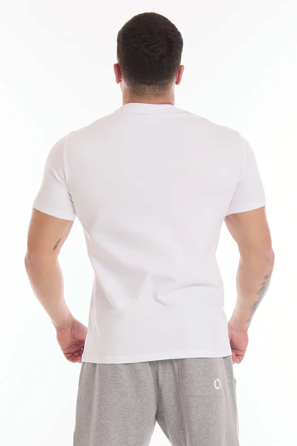 T-Shirt Stripe Fgm04 Uomo Bianco - FGM04 - Linea Ikonic Uomo - fgm04