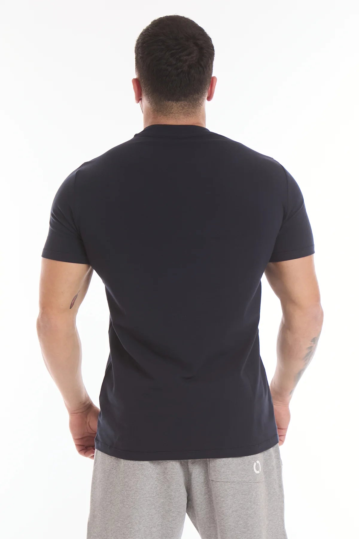 T-Shirt Stripe Fgm04 Uomo Blu