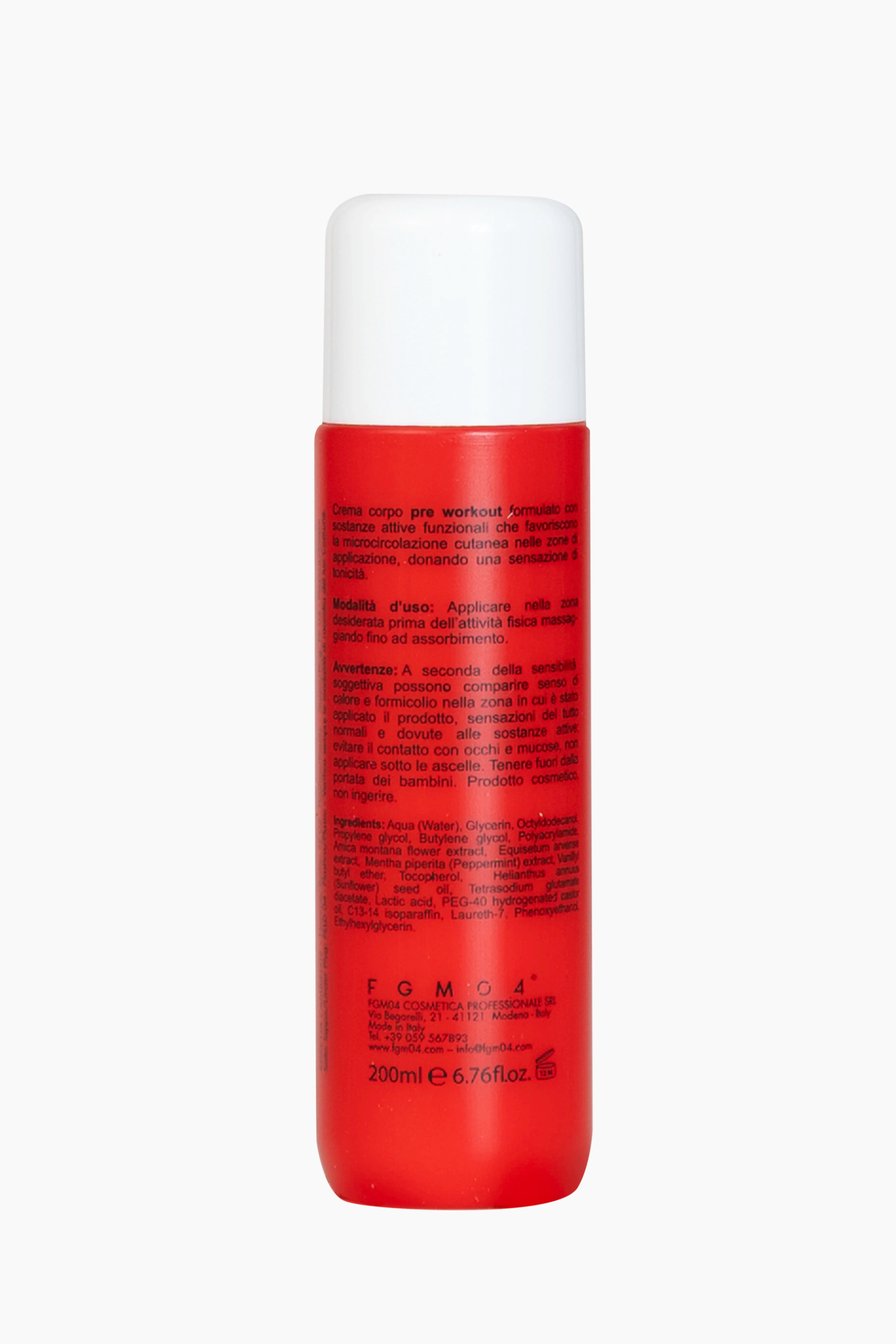Strong Pump Crema Preworkout 200 ml - FGM04 - CREME TONIFICANTI - fgm04