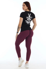 T-Shirt Fit Bunny Fgm04 Nero