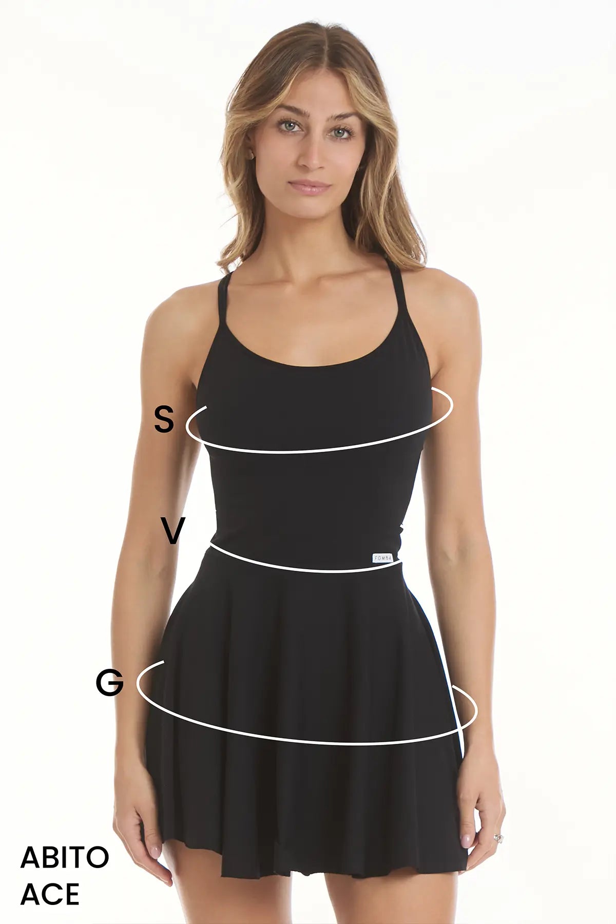 Guida alle taglie: Abito Ace