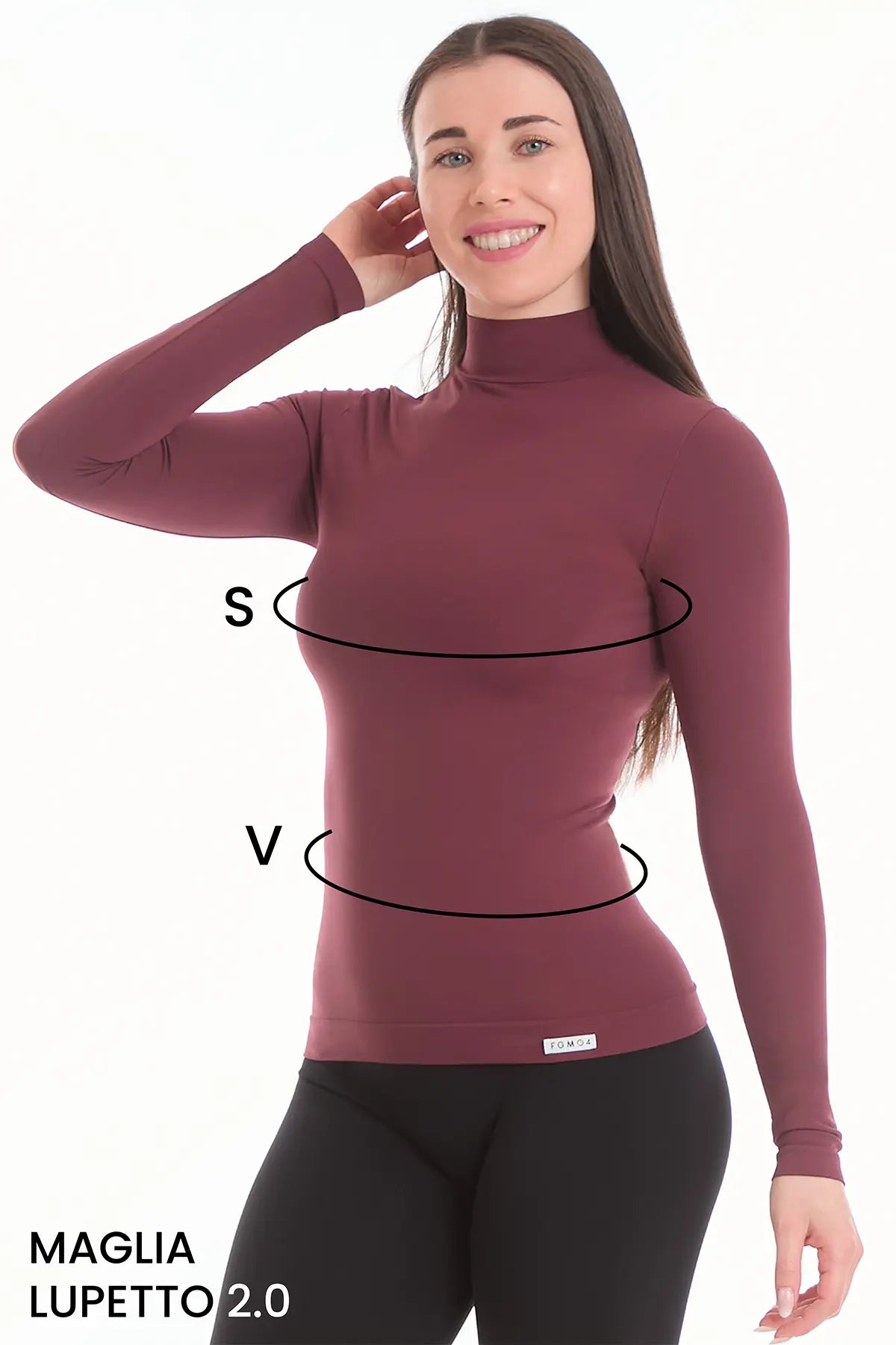 Guida alle taglie: maglia lupetto