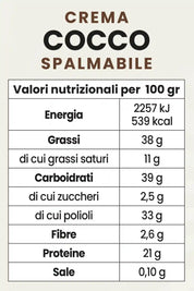 Crema Proteica Cocco - 200 g - FGM04 - OFFERTE SPECIALI - fgm04