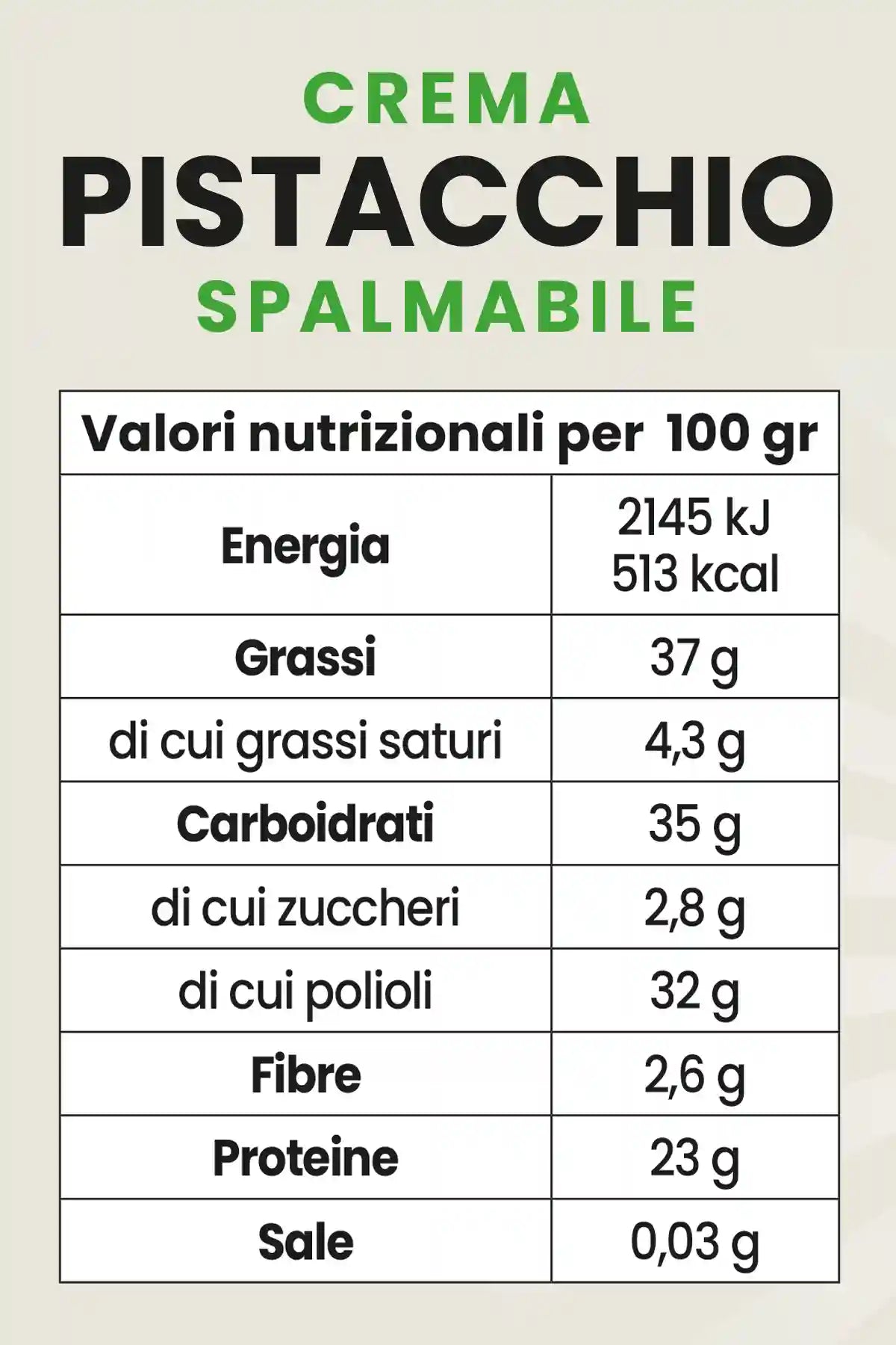 Crema Proteica Pistacchio - 200 g - FGM04 - OFFERTE SPECIALI - fgm04