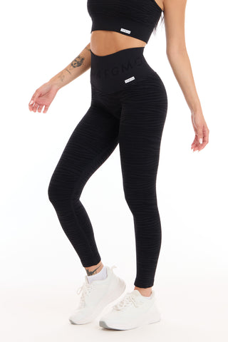 Leggings Push Up Jungle Tigre 2.0 Nero