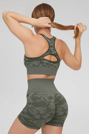 Top Mimetico verde militar Ecofir