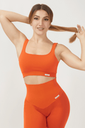 Top sportivo con spalline larghe Gym Fashion Arancione - FGM04 - OFFERTE SPECIALI - fgm04