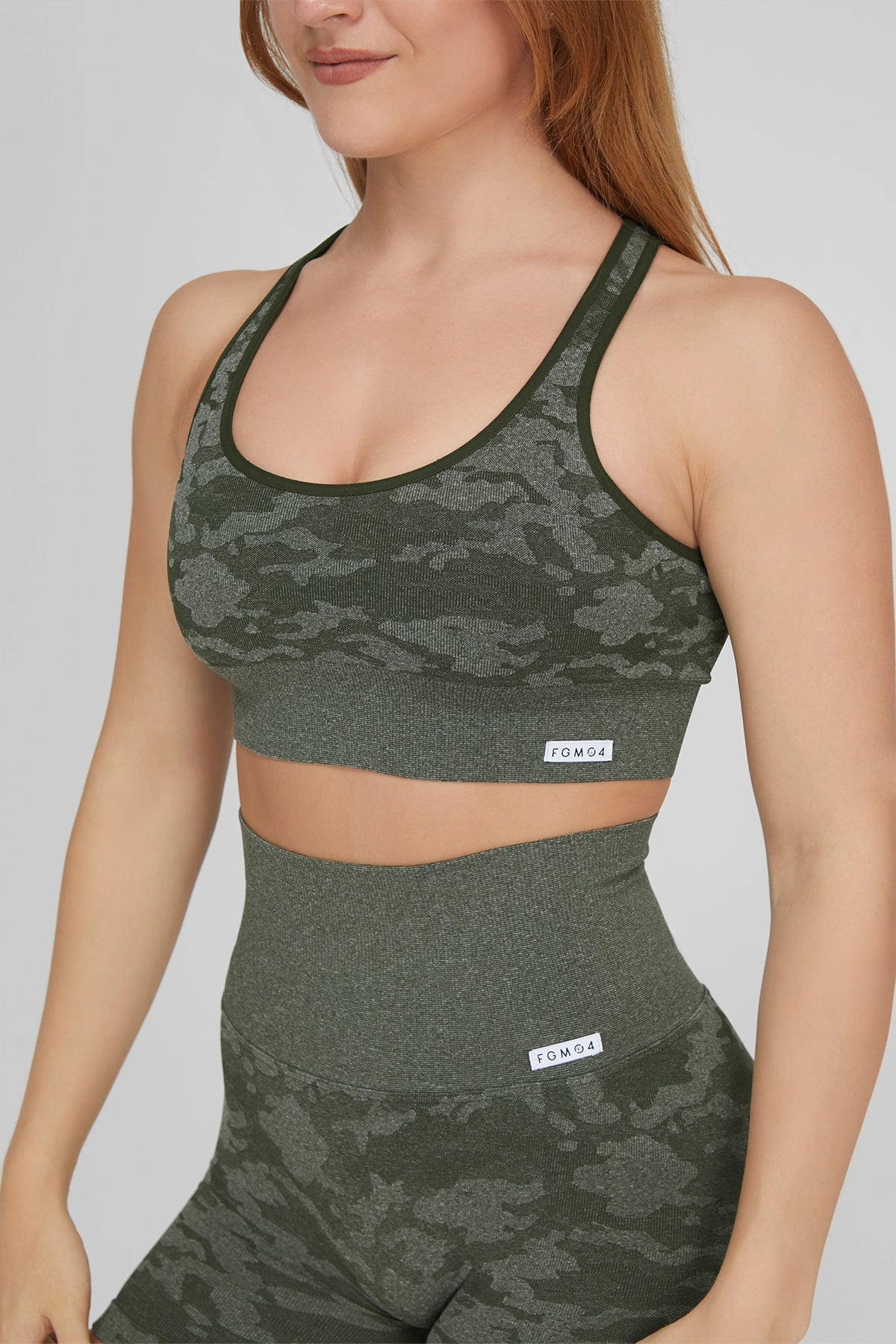 Top Mimetico Verde Militare Ecofir