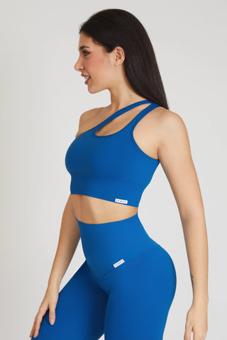 Top sportivo Monospalla Blu Accidia - FGM04 - Maglie e Top - fgm04