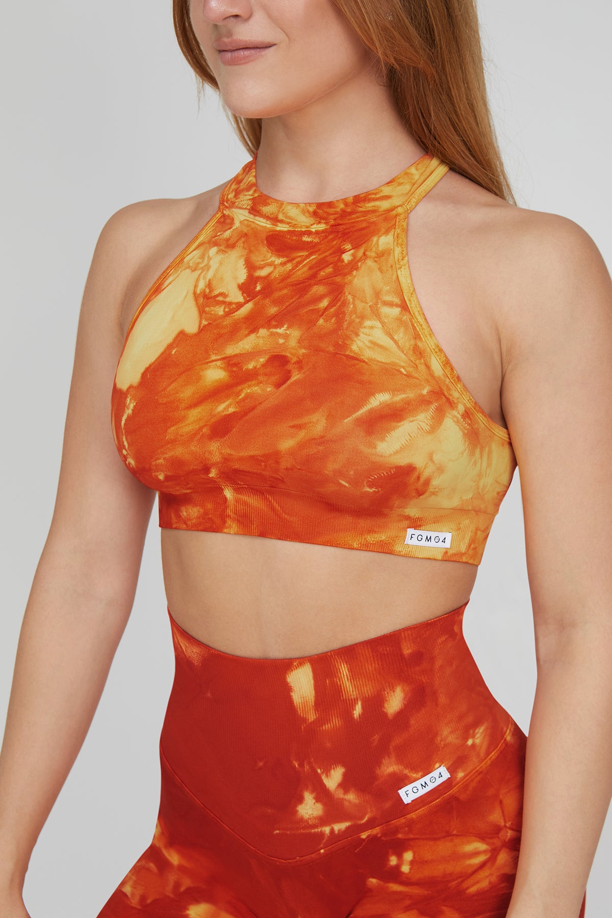 Top Olimpia Maltinto Fire Orange Yellow