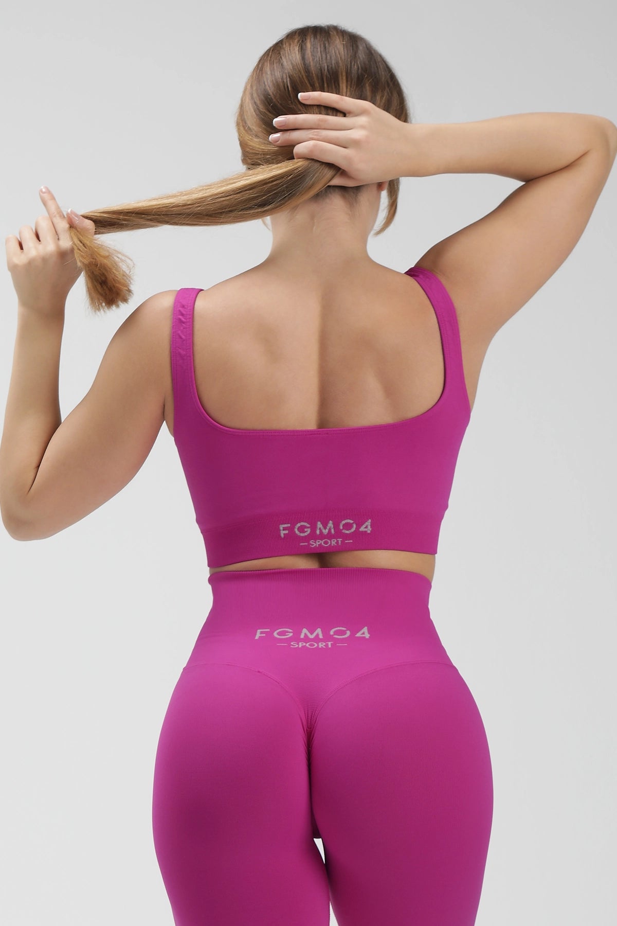 Top sportivo con spalline larghe Gym Fashion Pink Power - FGM04 - Maglie e Top - fgm04