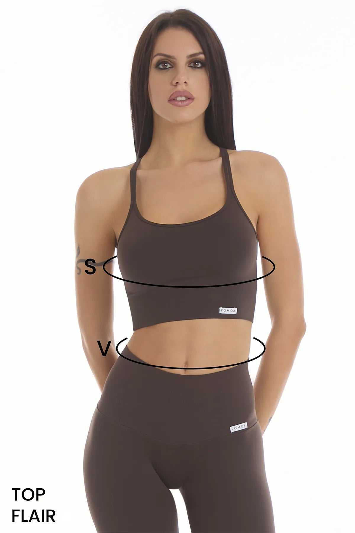 Guida alle taglie: Top Flair