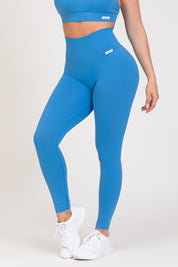 Leggings Push Up CryoFir Blu Supersonic