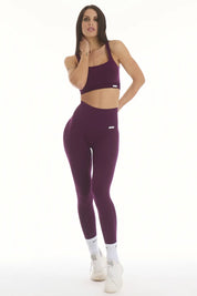 Leggings Push Up All - Up Dark Purple - FGM04 - LEGGINGS ANTICELLULITE - fgm04
