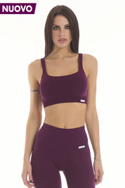 Top Gym Fashion Dark Purple - FGM04 - Maglie e Top - fgm04