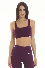 Top Gym Fashion Dark Purple - FGM04 - Maglie e Top - fgm04