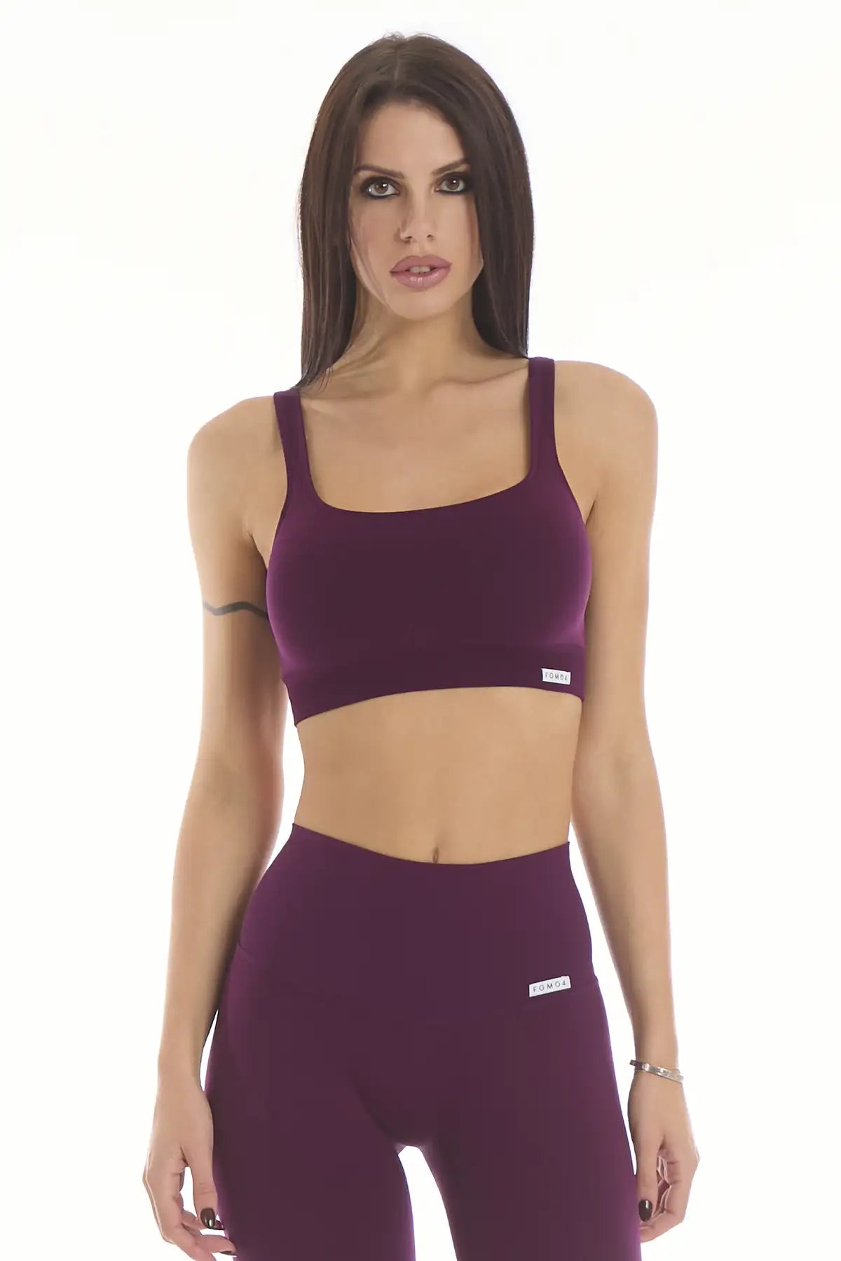Top Gym Fashion Dark Purple - FGM04 - Maglie e Top - fgm04