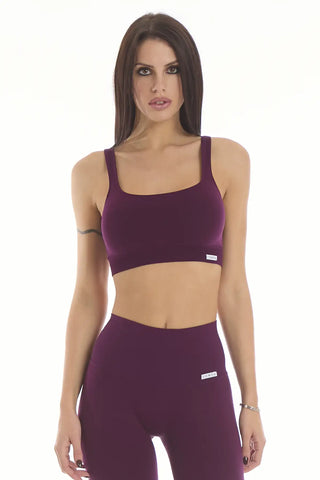 Top Gym Fashion Dark Purple - FGM04 - Maglie e Top - fgm04