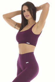Top Gym Fashion Dark Purple - FGM04 - Maglie e Top - fgm04