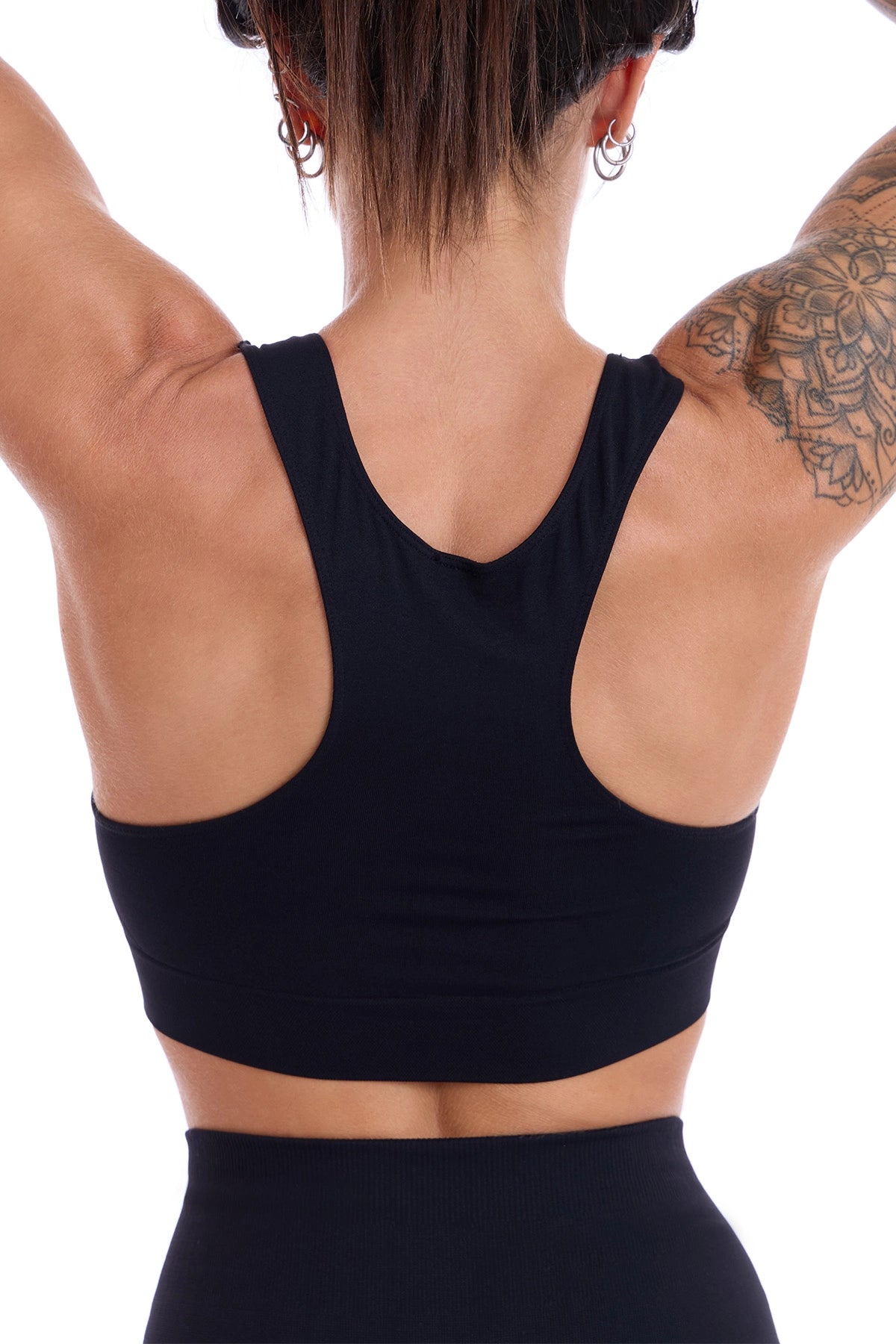 Completo Onyx Nero (Top + Shorts)