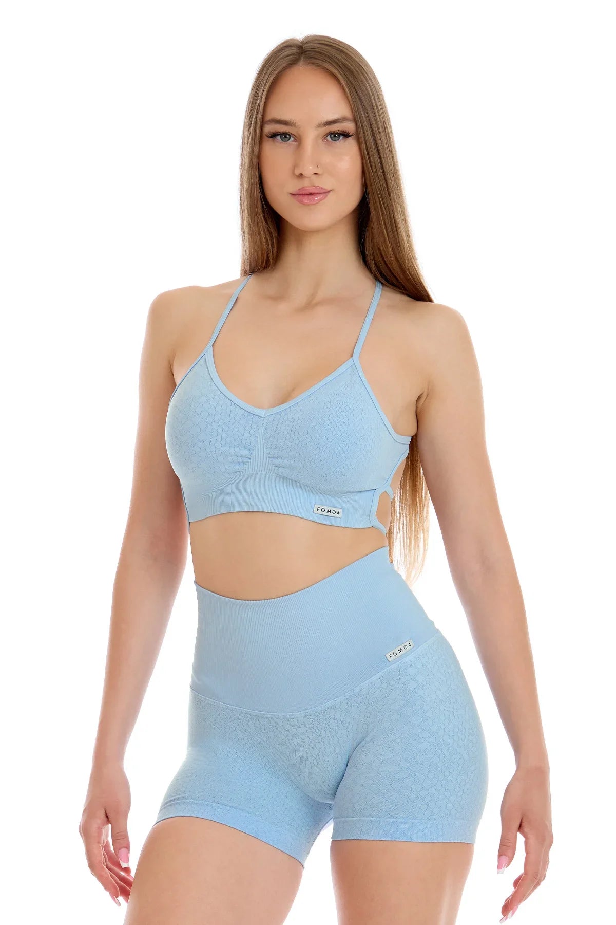Top Jungle Pitone Kalì Azzurro Zen - FGM04 - Maglie e Top - fgm04