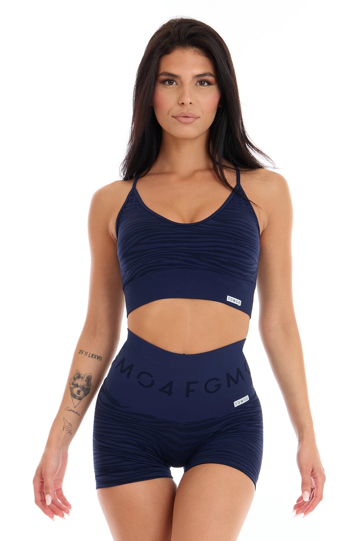 Top Jungle Tigre 2.0 Blu Notte