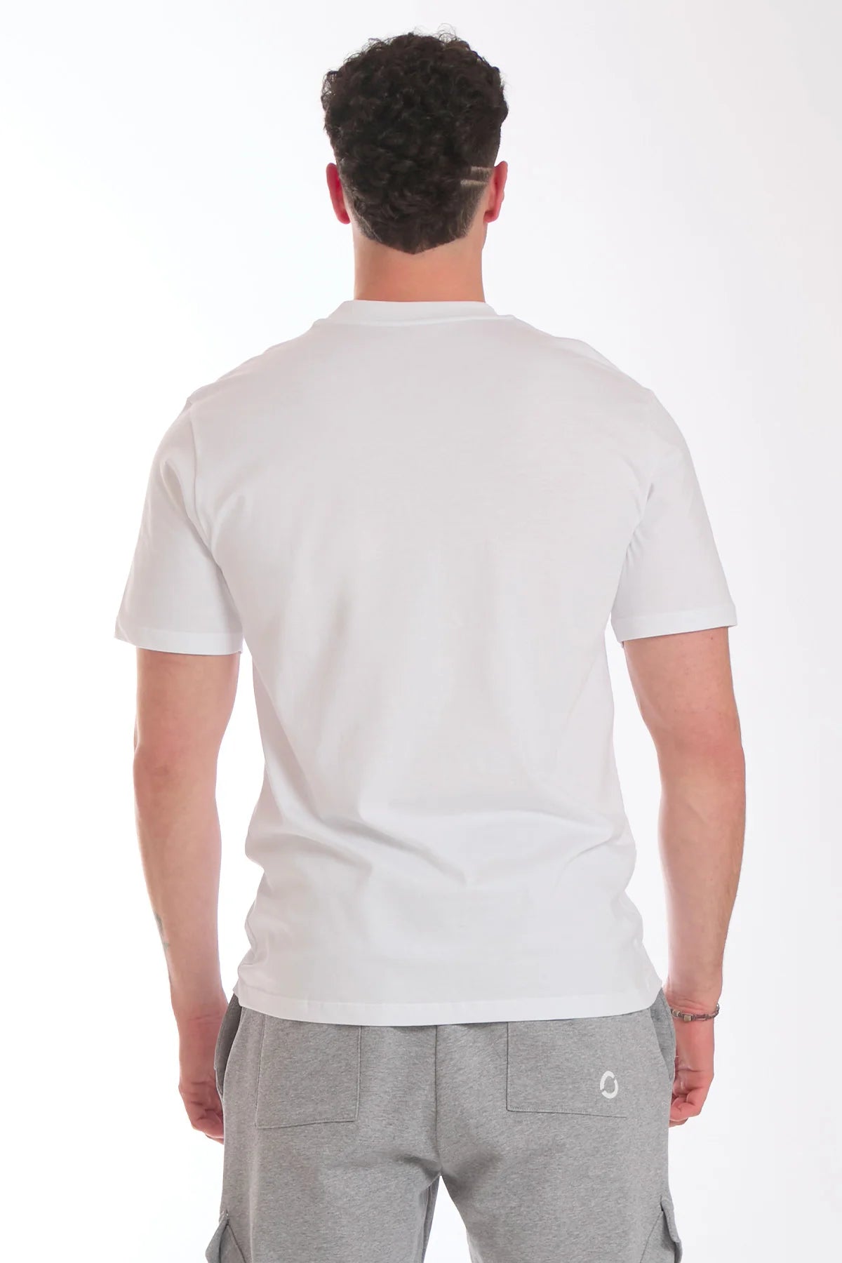 T-Shirt Gym Fgm04 Uomo Bianco - FGM04 - OFFERTE SPECIALI - fgm04