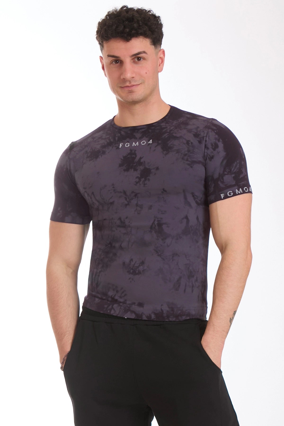 Maglia Uomo Onyx Oblio Nero Grigio - FGM04 - ABBIGLIAMENTO - fgm04