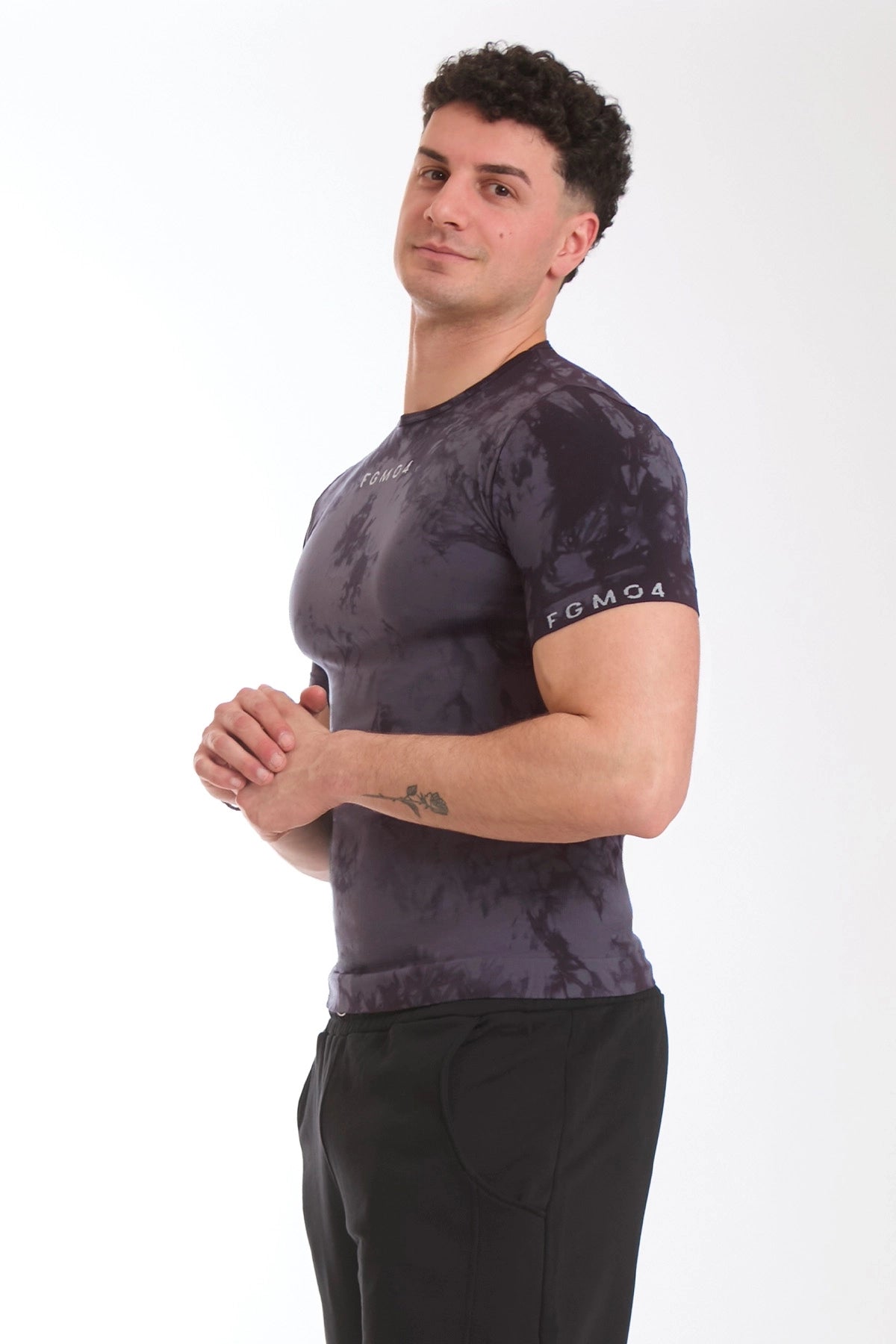 Maglia Uomo Onyx Oblio Nero Grigio - FGM04 - ABBIGLIAMENTO - fgm04