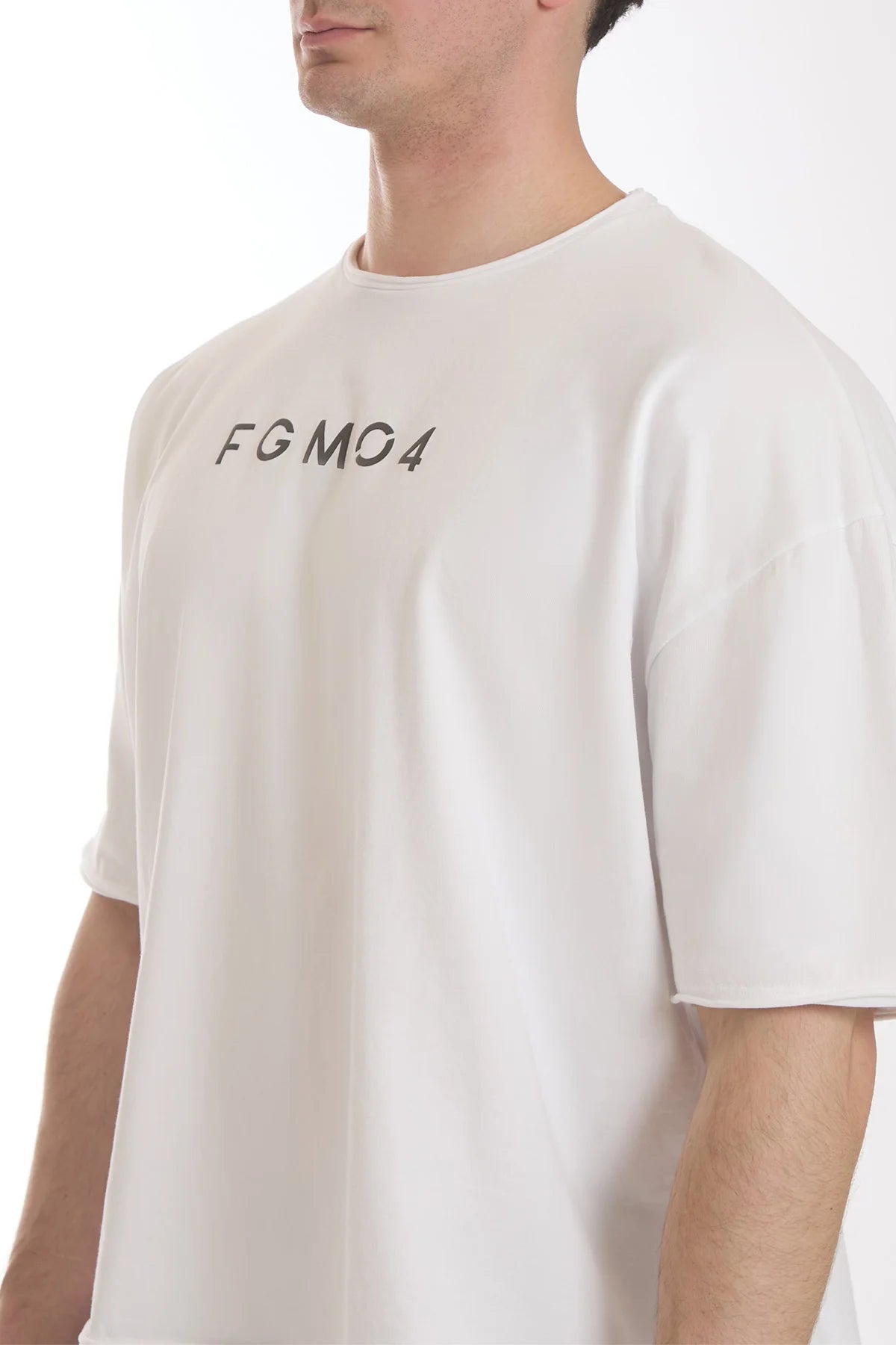 Maglia WorkOut Extra Large Uomo Bianco - FGM04 - Linea Ikonic Uomo - fgm04