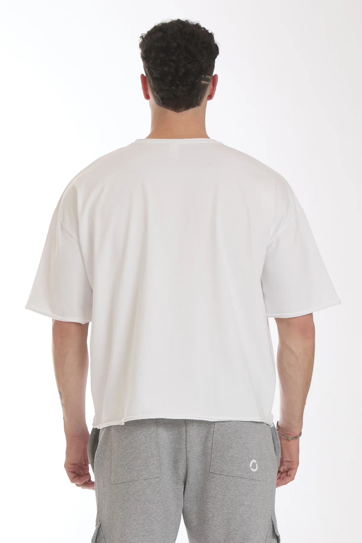 Maglia WorkOut Extra Large Uomo Bianco - FGM04 - Linea Ikonic Uomo - fgm04
